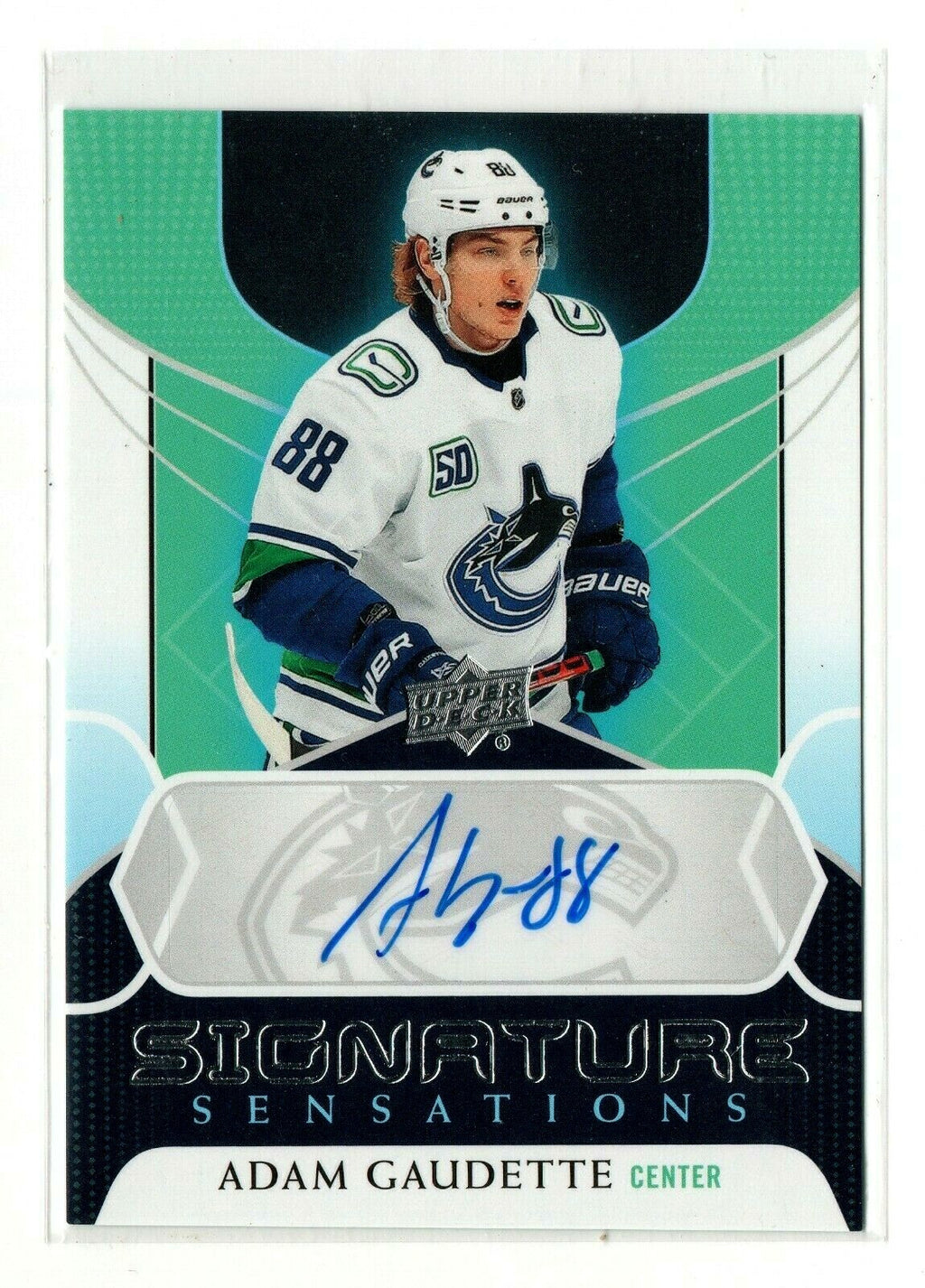 2020/21 Upper Deck Series 1  Signature Sensations -- Autographed Cards - U-PICK