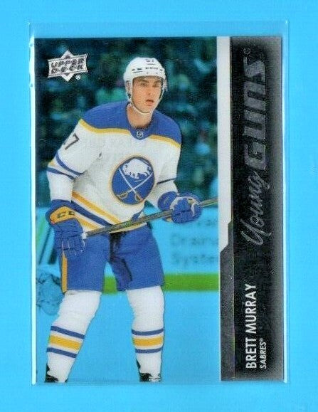 Brett Murray Young Guns Clear Cut Series 2 Upper Deck 2021-2022 #455 Sabres