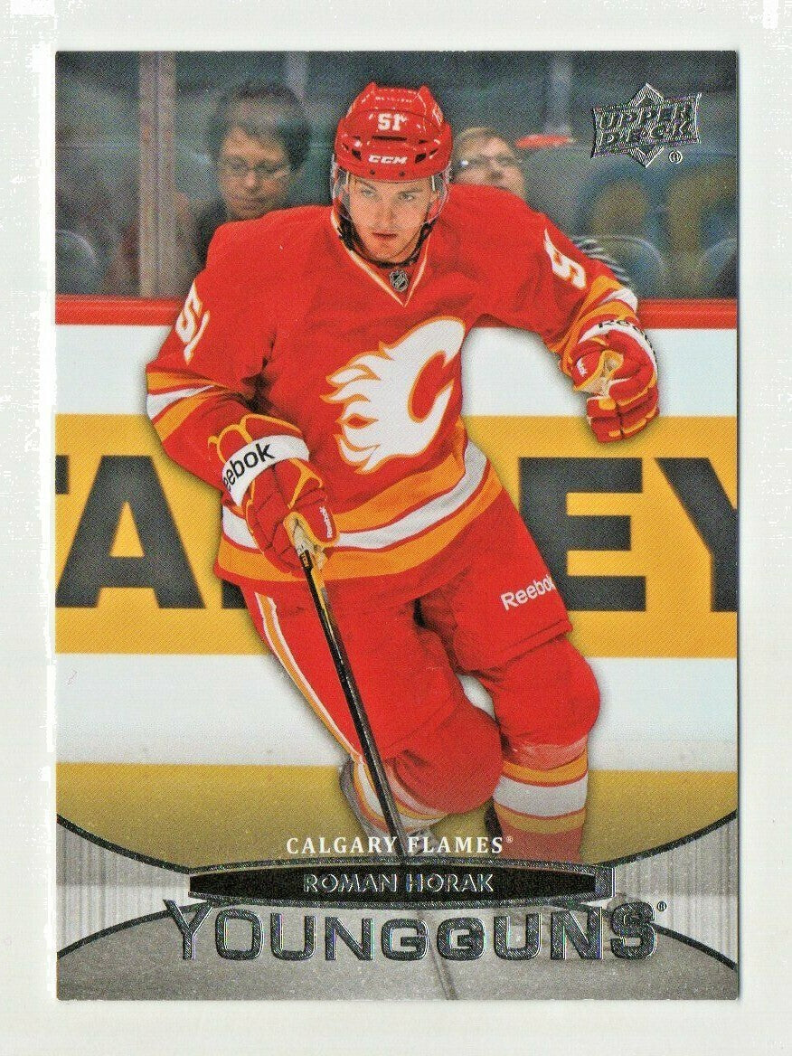 2011-12 Upper Deck Young Guns #204  - Roman Horak  -  RC  --  Calgary Flames