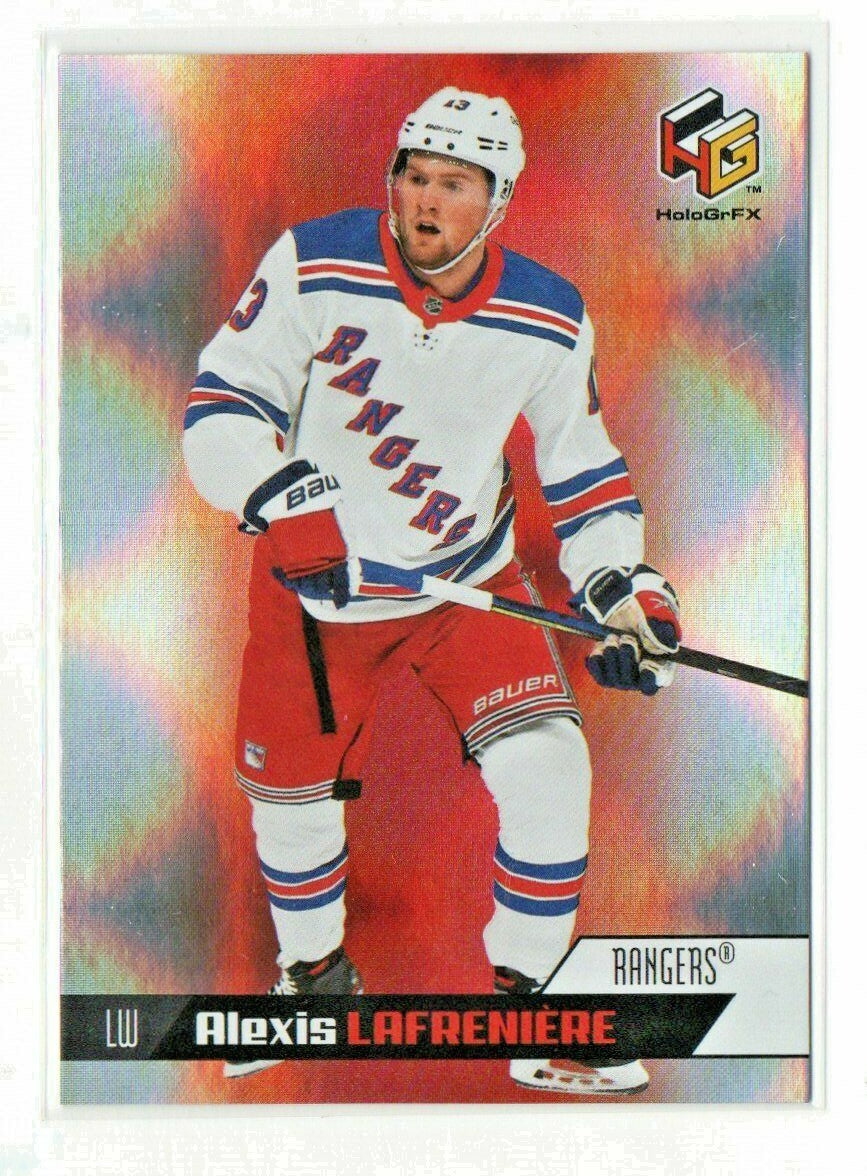 ALEXIS LAFRENIERE - 2020/21 UPPER DECK EXTENDED SERIES HoloGrFx Silver ROOKIE