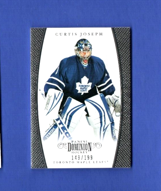 2011-12 Panini Dominion #92   -  Curtis Joseph  -  149/199 - Toronto Maple Leafs