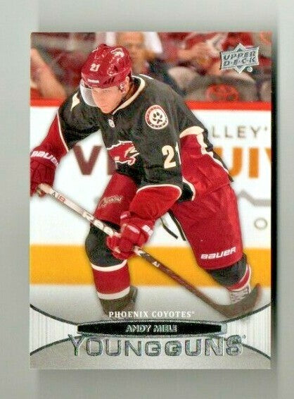 2011-12 Upper Deck #491 Andy Miele Young Guns YG RC - Phoenix  Coyotes - Rookie