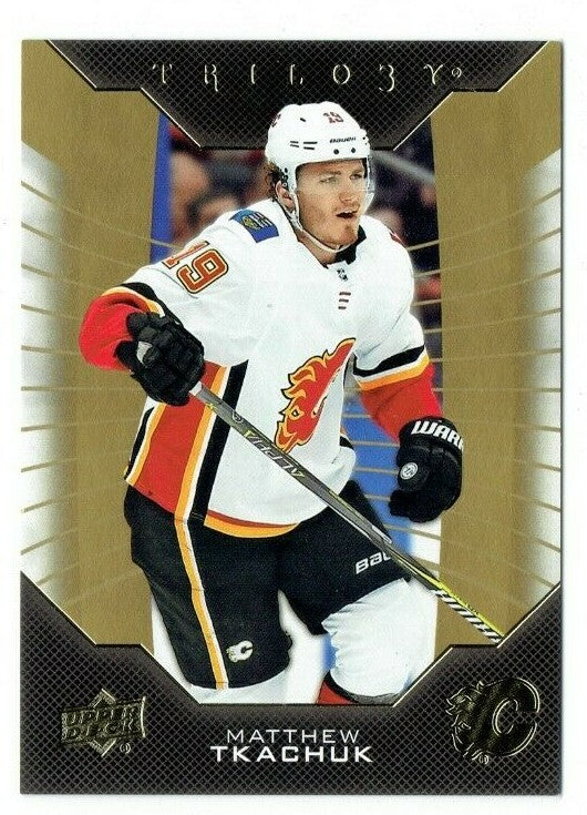 2019-20 Upper Deck Trilogy Hockey Base 3 Card lot
