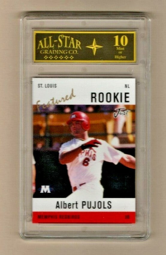 2004 Just Minors Featured Insert #AP5 Albert Pujols Memphis Redbirds ROOKIE