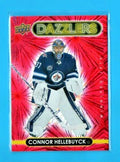 2021-22 Upper Deck Series 1 Red Dazzlers  #DZ-50 CONNOR HELLEBUYCK-Winnipeg Jets