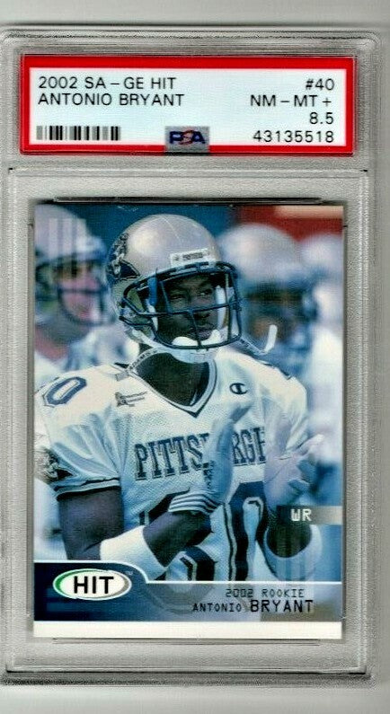 2002 SA-GE HIT #40 Antonio Bryant PSA NM-MT+8.5