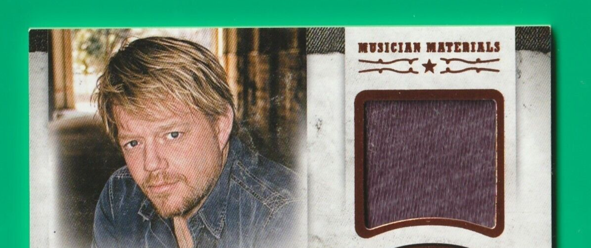 2014 Panini Country Music Musician Materials  #M-PG  -  Pat Green  091/399