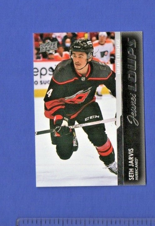 2021-22 Upper Deck Extended Series Jeunes Loups Seth Jarvis #745 Hurricanes