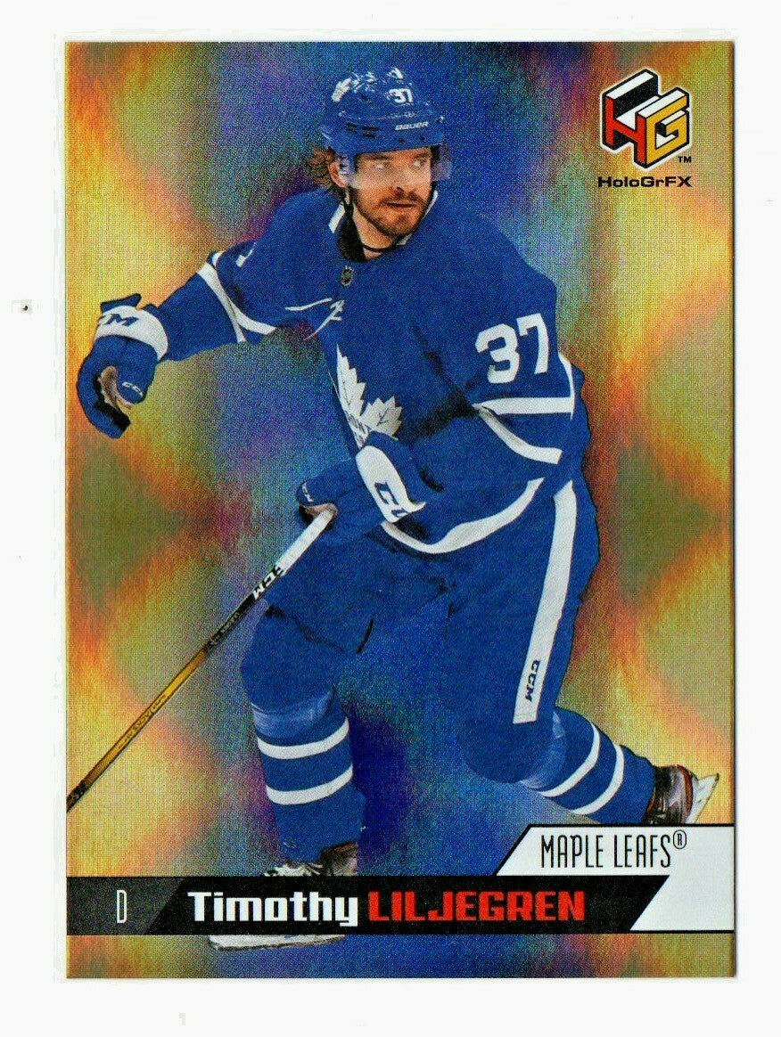 2020-21 Upper Deck Extended HoloGrFx  Gold #HG-5 - Tim Liljegren - Leafs