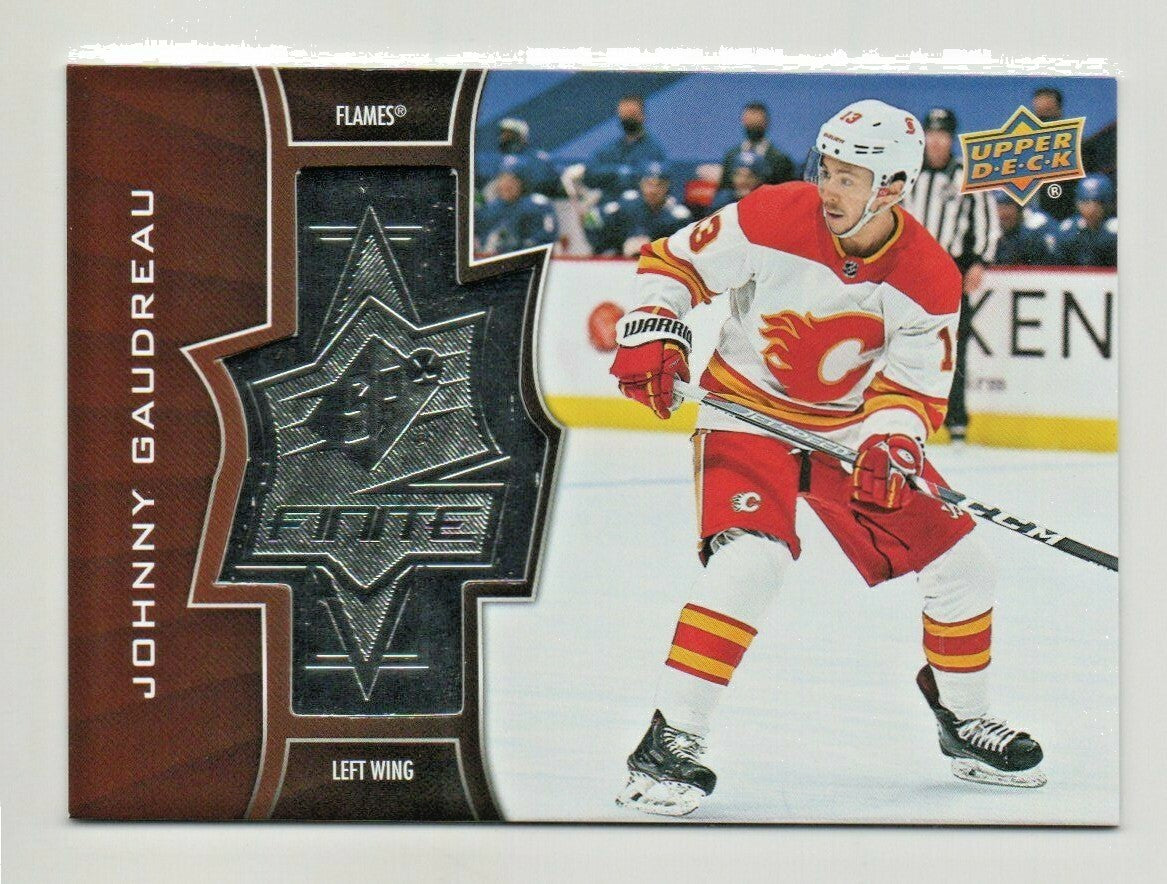 2020-21 Upper Deck Extended Series SPx Finite Johnny Gaudreau #SF-5 #d 1639/2999