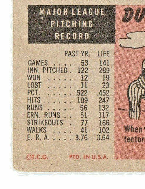  1953 Topps Set Break # 116 Frank Smith - Cincinnati Reds Pitcher