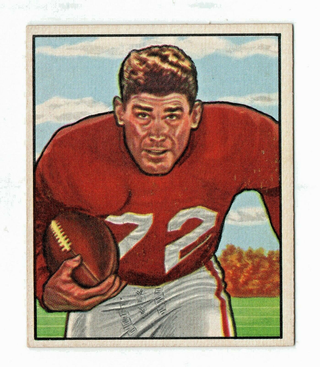 1950 Bowman   Norm Standlee  -   ROOKIE  -   RC #143 EX-EX+  San Francisco 49ers