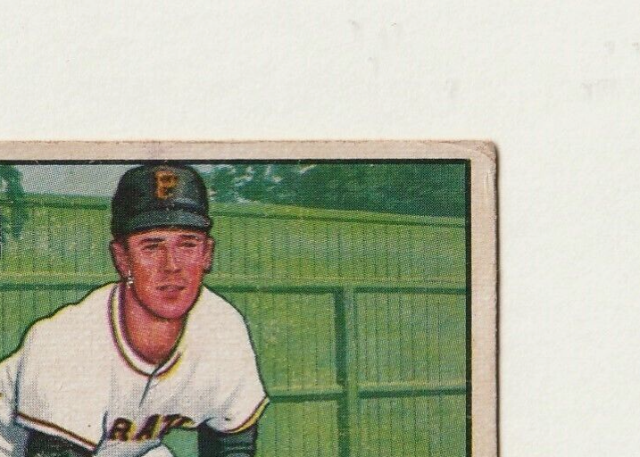 1951 Bowman   -  BILL MacDONALD   -  Pittsburgh Pirates  Rookie  #239  G-VG