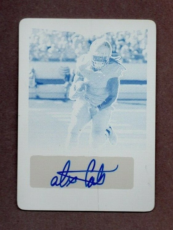 2016 Leaf Metal Draft Cyan Plate Alex Collins ROOKIE RC AUTO 1/1 #BA-AC1