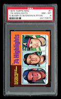 NOLAN RYAN  -  ONLY GRADED CARDS - ROOKIE - PLUS OTHERS 