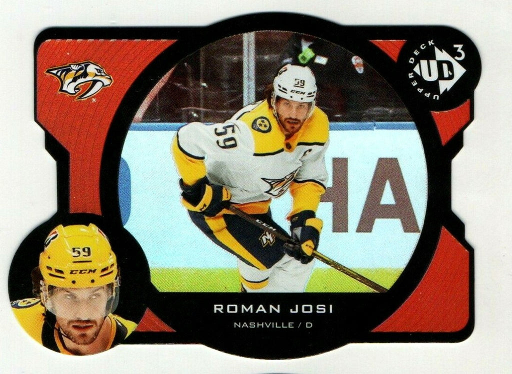 2020-21 UD Extended Series UD3-27 - Roman Josi - Nashville Predators  0040/1000 