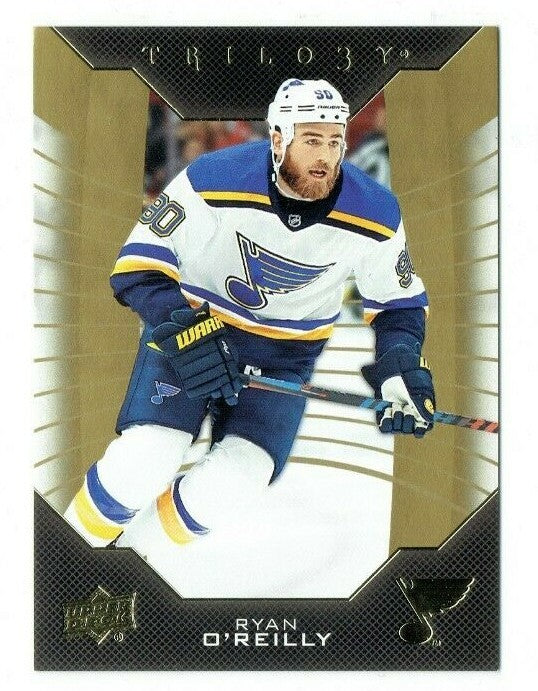 2019-20 Upper Deck Trilogy Hockey Base 3 Card lot