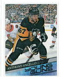  2020-21 Upper Deck UD Series 2 Young Guns Clear Cut  #472 Anthony Angello  