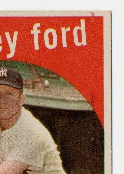 Whitey Ford New York Yankees 1959 Topps Baseball Card #430 VG-EX