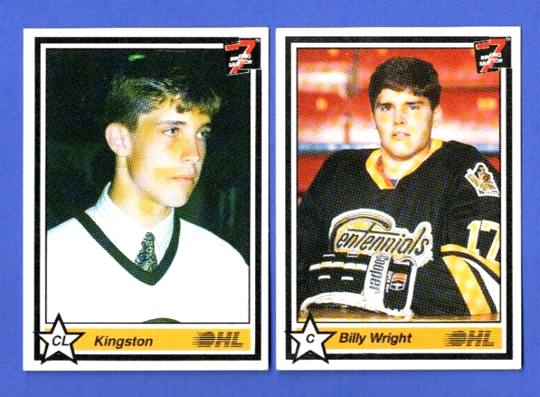 Lot of 8 Junior cards Kingston - Halifax - North Bay - Some   NRMT-MT