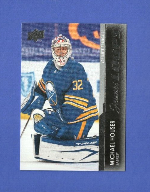2021-22 Upper Deck Young Guns  - Jeunes Loups #245 Michael Houser YG RC Buffalo