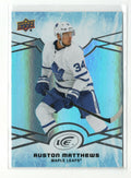 2018-19 UD Ice #48 Auston Matthews Toronto Maple Leafs