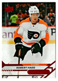 ROBERT HAGG 2020-21 UPPER DECK OVERTIME 2 RED VARIATION 89/99 -  #78 FLYERS