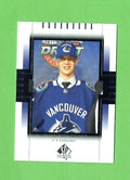 ELIAS PETTERSSON 2018-19 UD SP Authentic Retro Draft Picks #RDP-EP Canucks 