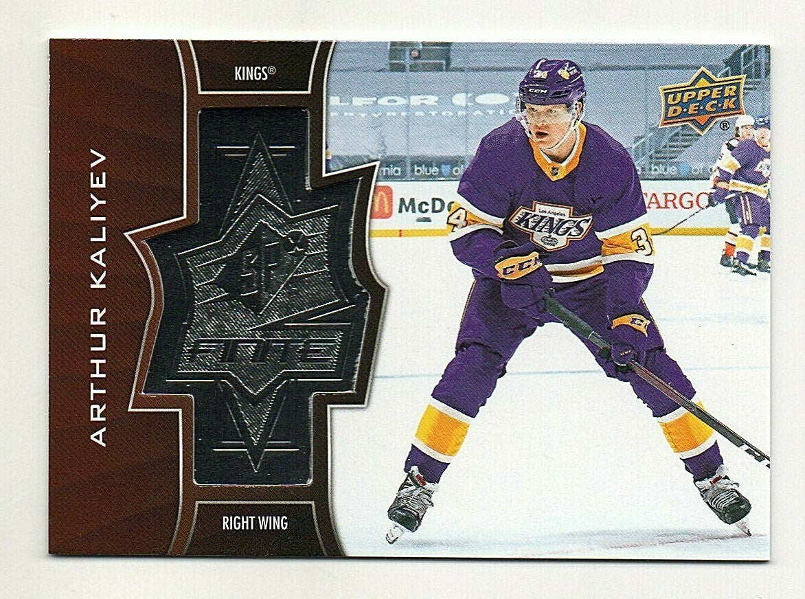 2020-21 Arthur Kaliyev Upper Deck SPX Finite  Rookie 1436/2999 Los Angeles Kings