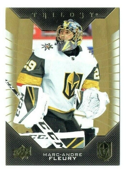 2019-20 Upper Deck Trilogy Hockey Base 3 Card lot