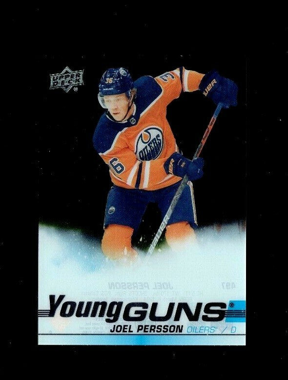 Joel Persson 2019-20 Upper Deck Series 2 YOUNG GUNS CLEAR CUT Rookie  -- OILERS 