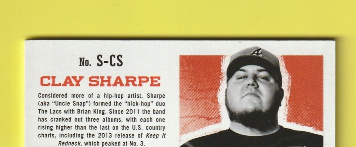 2014 Panini Country Music Authentic Signatures #043 /394 Clay Sharpe #S-CS Auto