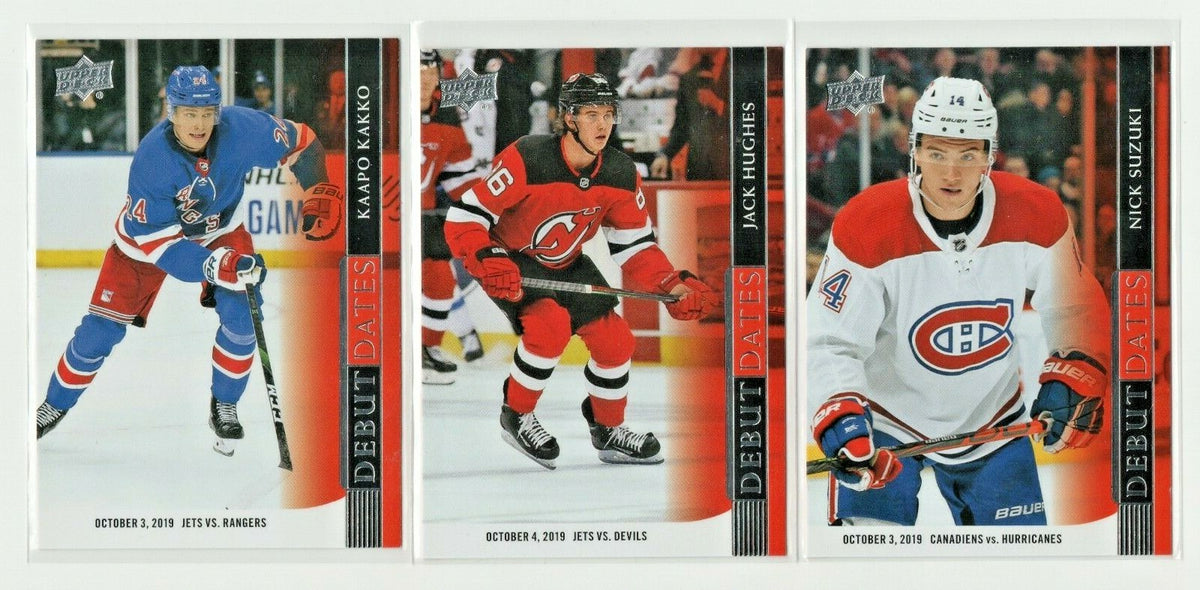 2020-21 Upper Deck Series 1 Debut Dates  Pick From List  FREE COMBINED SHIPPING