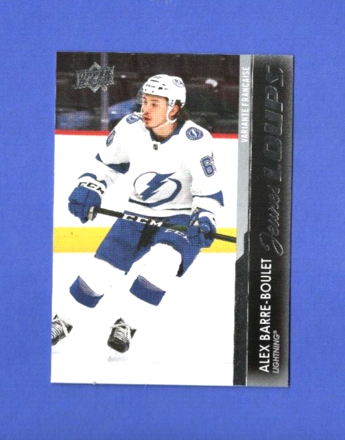 2021-22 Upper Deck Series 1 #241 Alex Barre-Boulet YG  Jeunes Loups Nrmt-MT