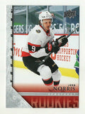 2020-21 Josh Norris UD Extended Series 05-06 Retro Young Guns Tribute #T-92 Sens