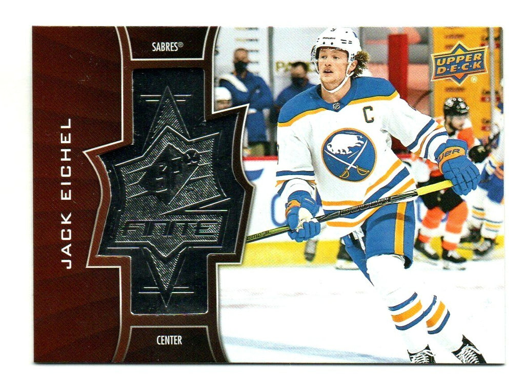 2020-21 UD Extended Series SPX Finite #SF-4 Jack Eichel 1317/2999 Buffalo Sabres