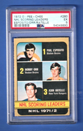 1972 O-Pee-Chee Phil Esposito-Bobby Orr-Ratelle Scoring  Leaders  #280  PSA 5 EX