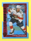 Carter Verhaeghe   -   Star Surge *RED*  DIE-CUT   SS-24  -  2023-24 UD Series 1