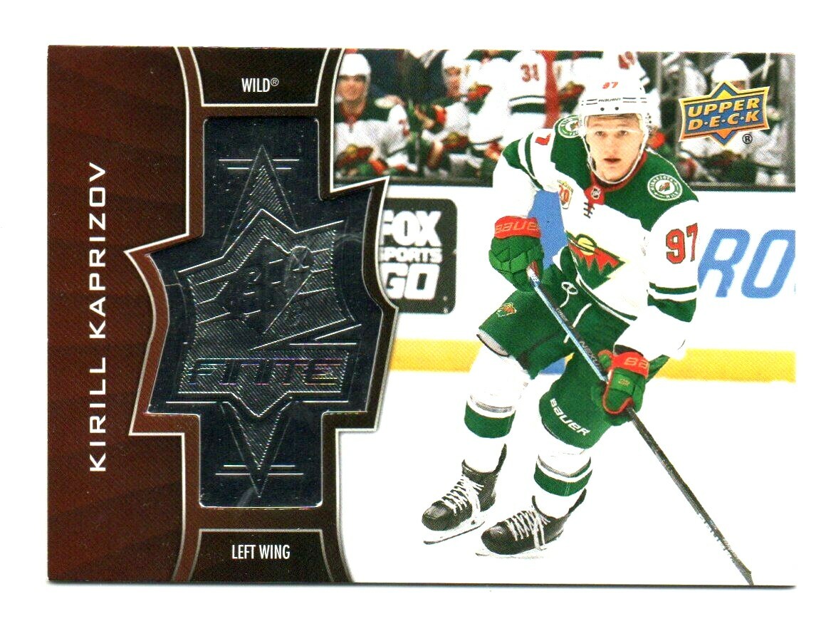 2020-21 UD Extended SPX Finite Kirill Kaprizov -  SF-41 0835/2999 Minnesota Wild