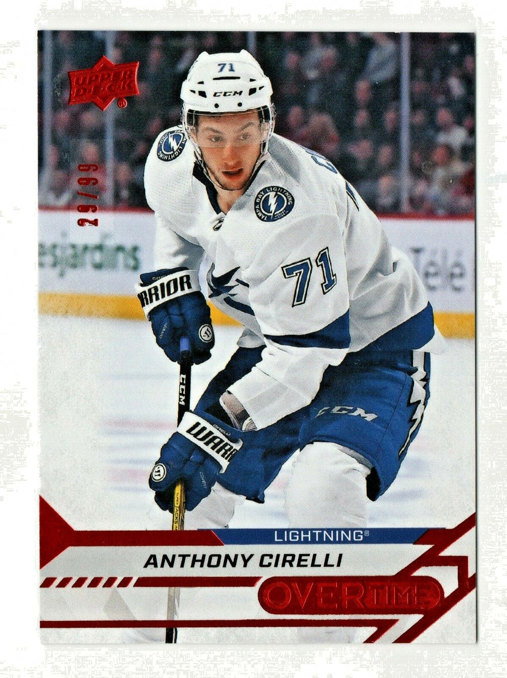 2020-21 UD Upper Deck Overtime Red -  U Pick - Complete Your Set  FREE COMBINED