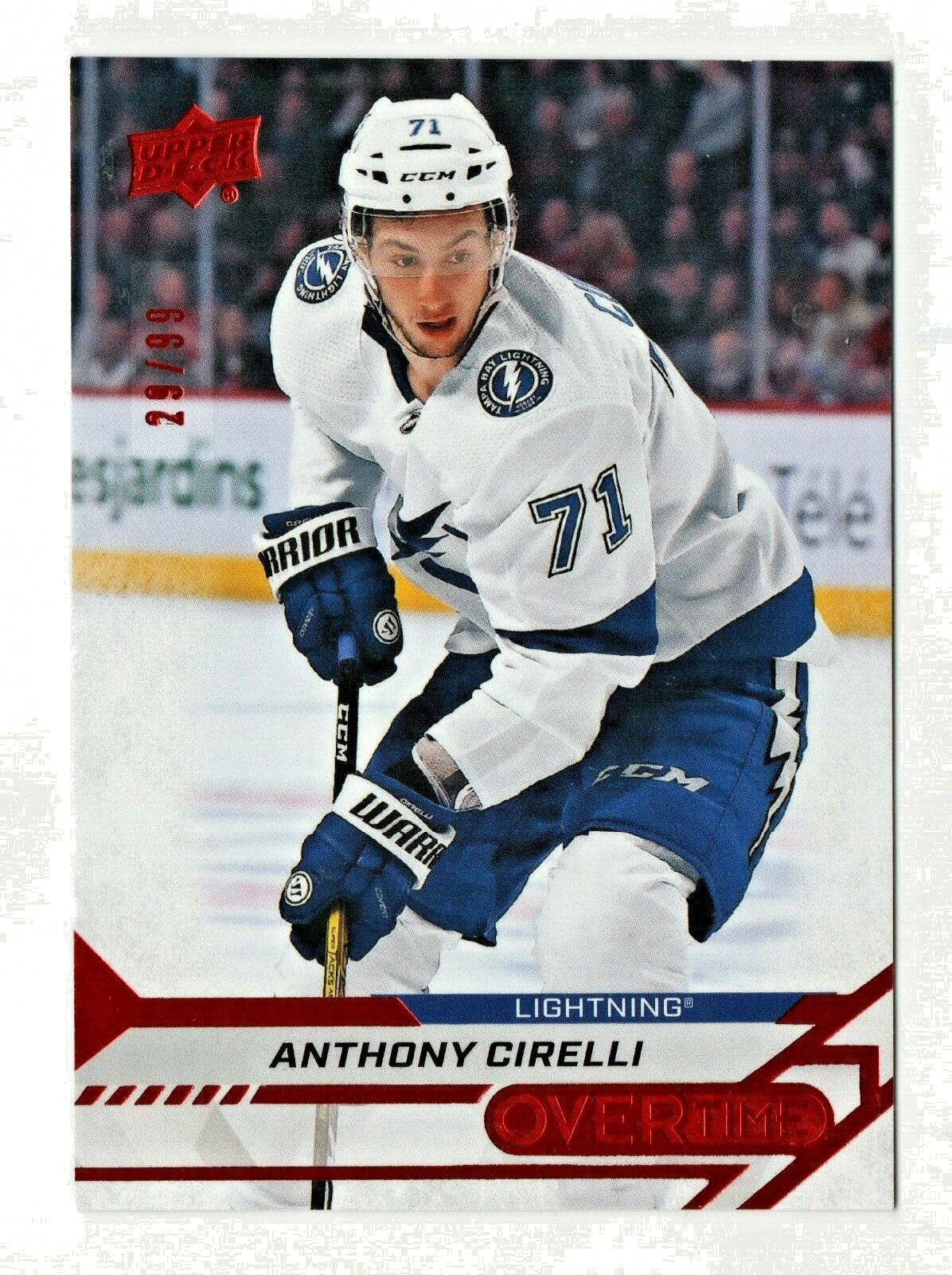 2020-21 UD Upper Deck Overtime Red -  U Pick - Complete Your Set  FREE COMBINED
