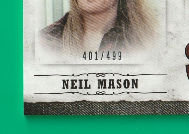 2014 Panini Country Music Musician Materials #MNM Neil Mason 401/499