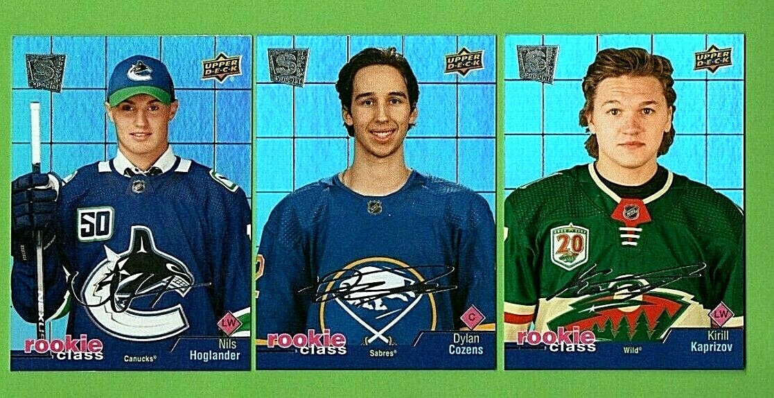 20-21 UPPER DECK - EXTENDED - ROOKIE CLASS SET - 1-45 LAFRENIERE KAPRIZOV BYRAM