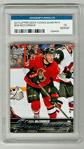 2015-16 Upper Deck Young Guns Mike McCormick #476 GMC 10 GEM-MINT Rookie Sens RC