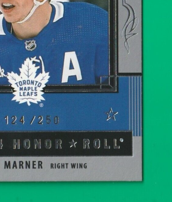 2023-24 Upper Deck Series 1 Honor Roll Silver Rainbow /250 Mitch Marner #HR-16