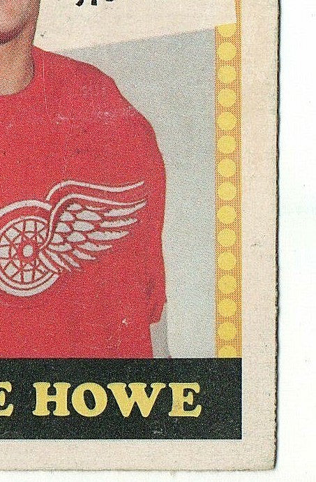 1969-70   O-PEE-CHEE  -  GORDIE HOWE  -  MR.HOCKEY  -  DETROIT  -  NNO ERROR