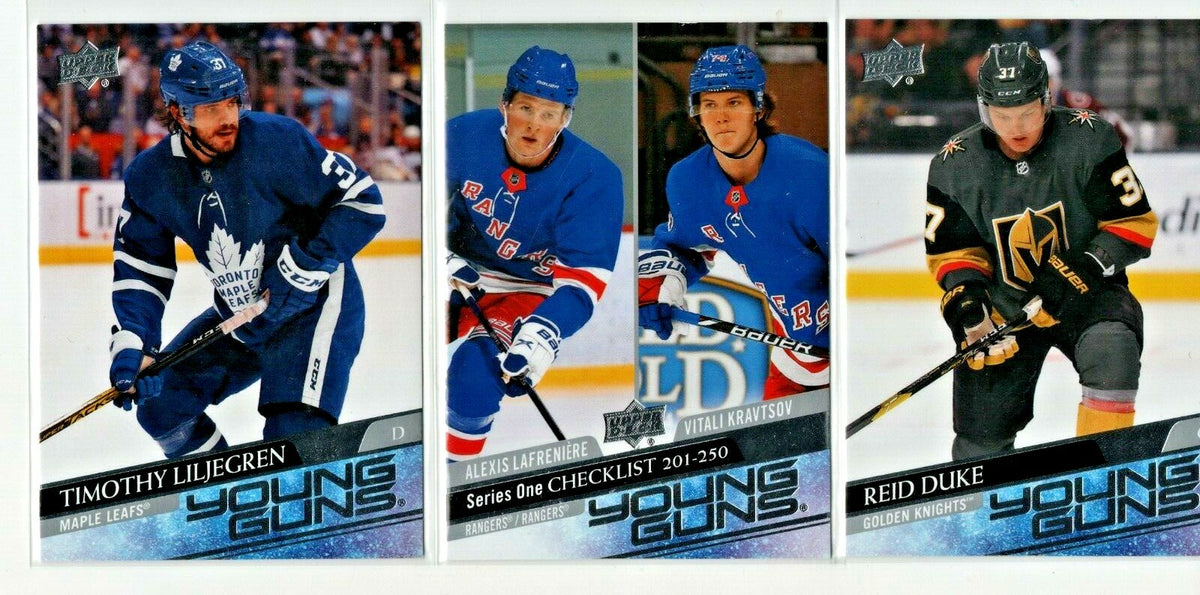 2020-21 UD Series 1 Young Guns Near Complete Set 49 Cards NO LAFRENIERE 