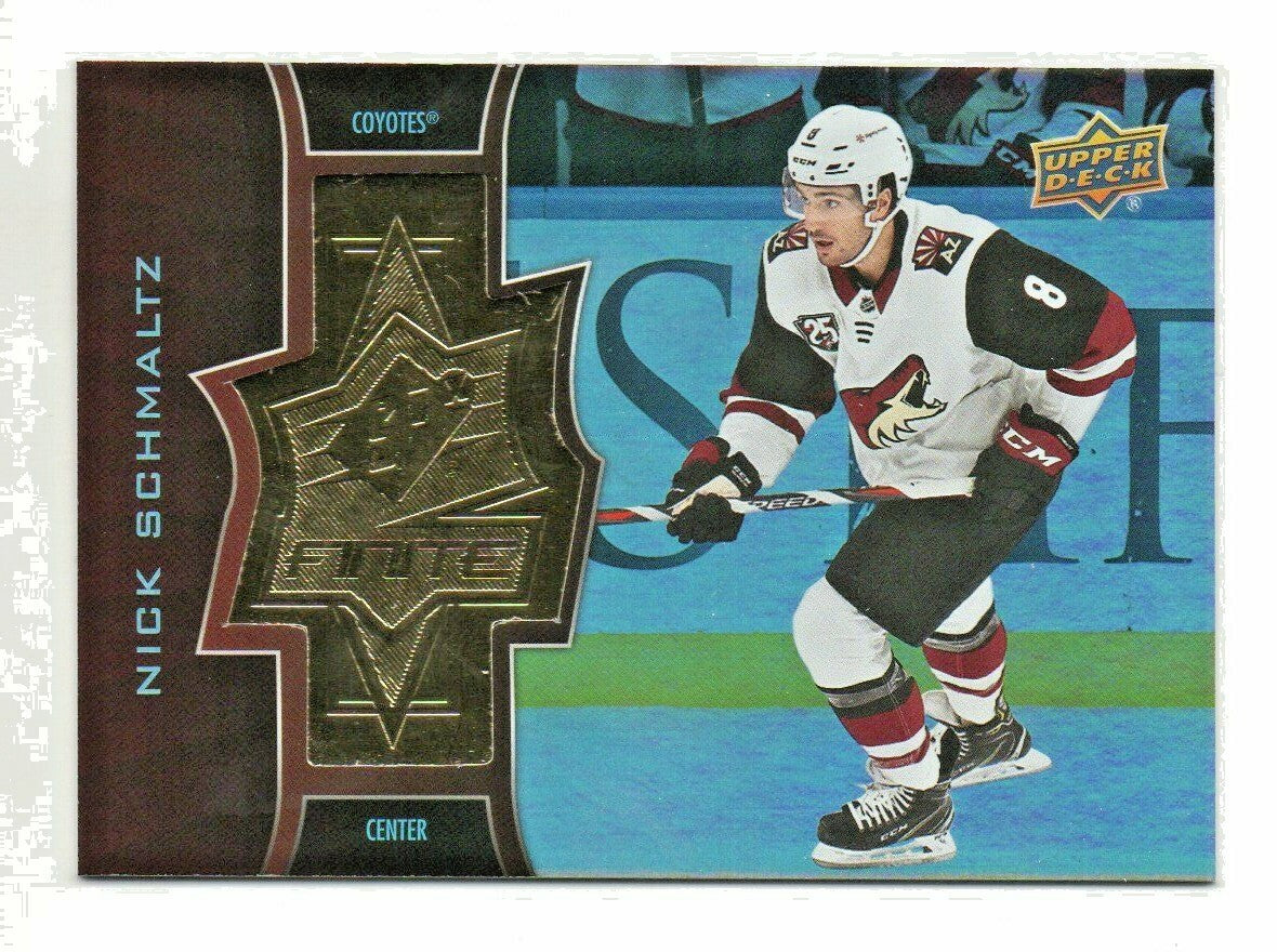 2020-21 Upper Deck Extended SPx Finite 289/299 Nick Schmaltz Gold SF-2 Arizona  