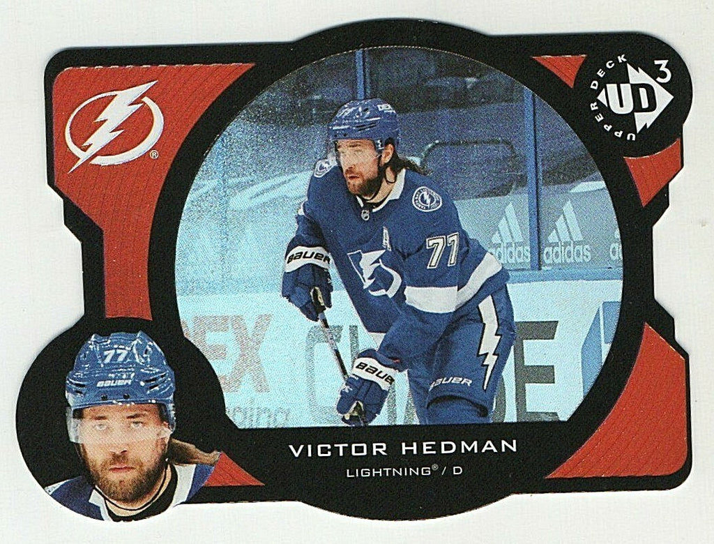 2020-21 Upper Deck Extended UD3 - Victor Hedman - UD3-24 0117/1000  -  Tampa Bay