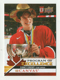 2020-21 Upper Deck Series 2 Program Of Excellence Sidney Crosby Short Print C265